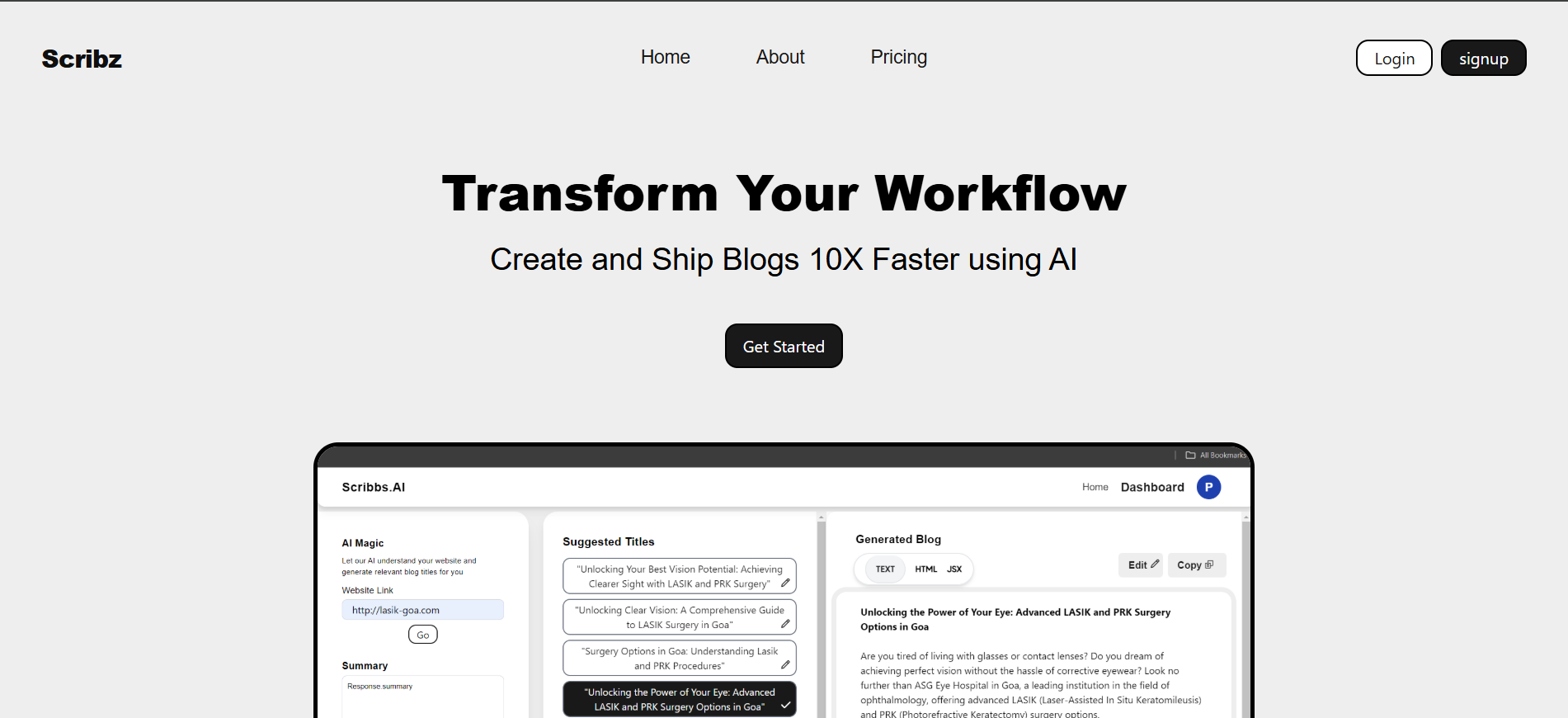 AI-Powered SEO Engine by Scribz